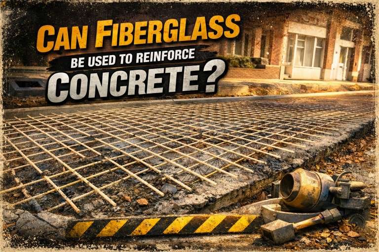 Can Fiberglass Be Used to Reinforce Concrete?