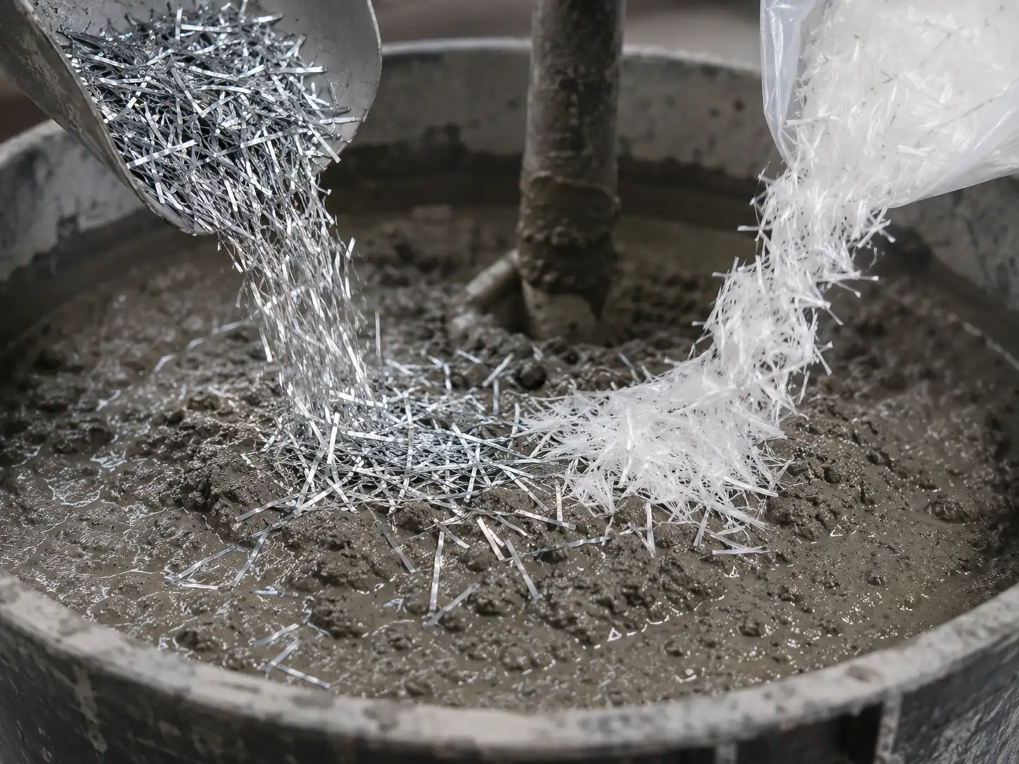 Hybrid Fiber Reinforced Concrete: How Multi-Scale Fibers Improve Crack Control, Toughness, And Concrete Durability