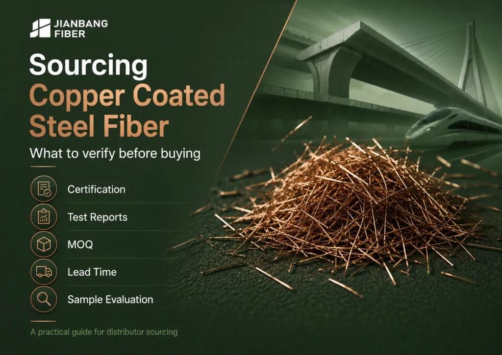 Sourcing checklist for copper coated steel fiber distributors