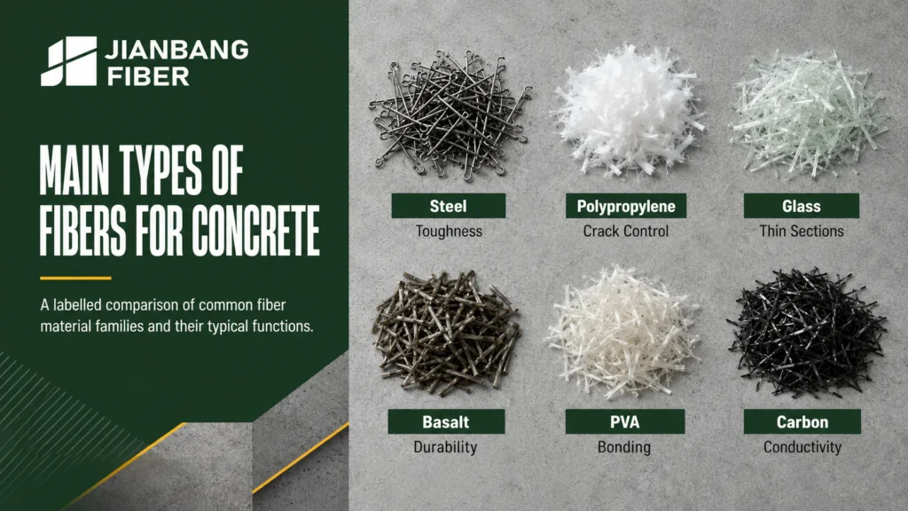 Concrete batching sequence with gradual fiber dosing into a mixer