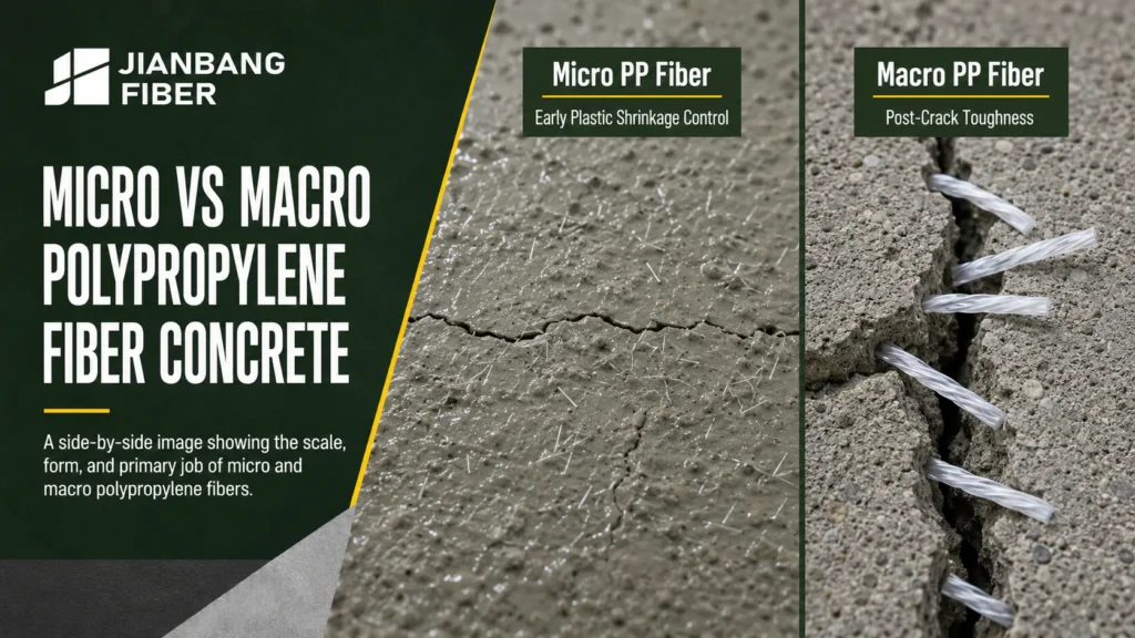 Steel, polypropylene, glass, basalt, PVA, and carbon fibers for concrete